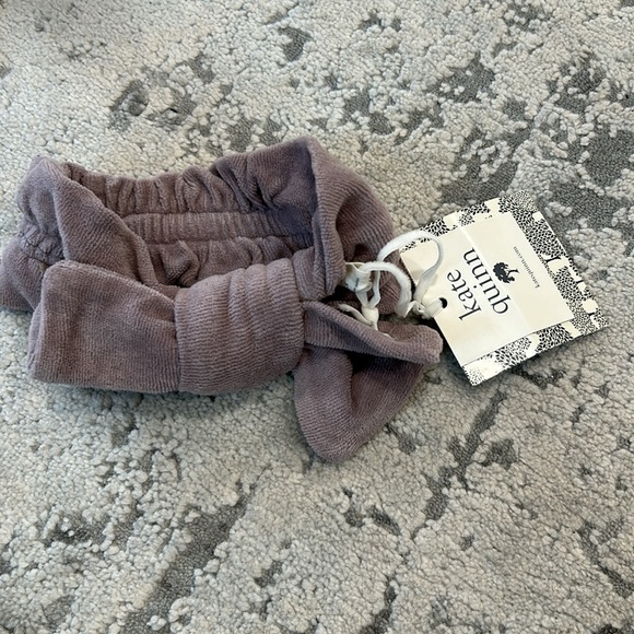 Kate Quinn velour romper and bow headband NWT - Picture 4 of 5